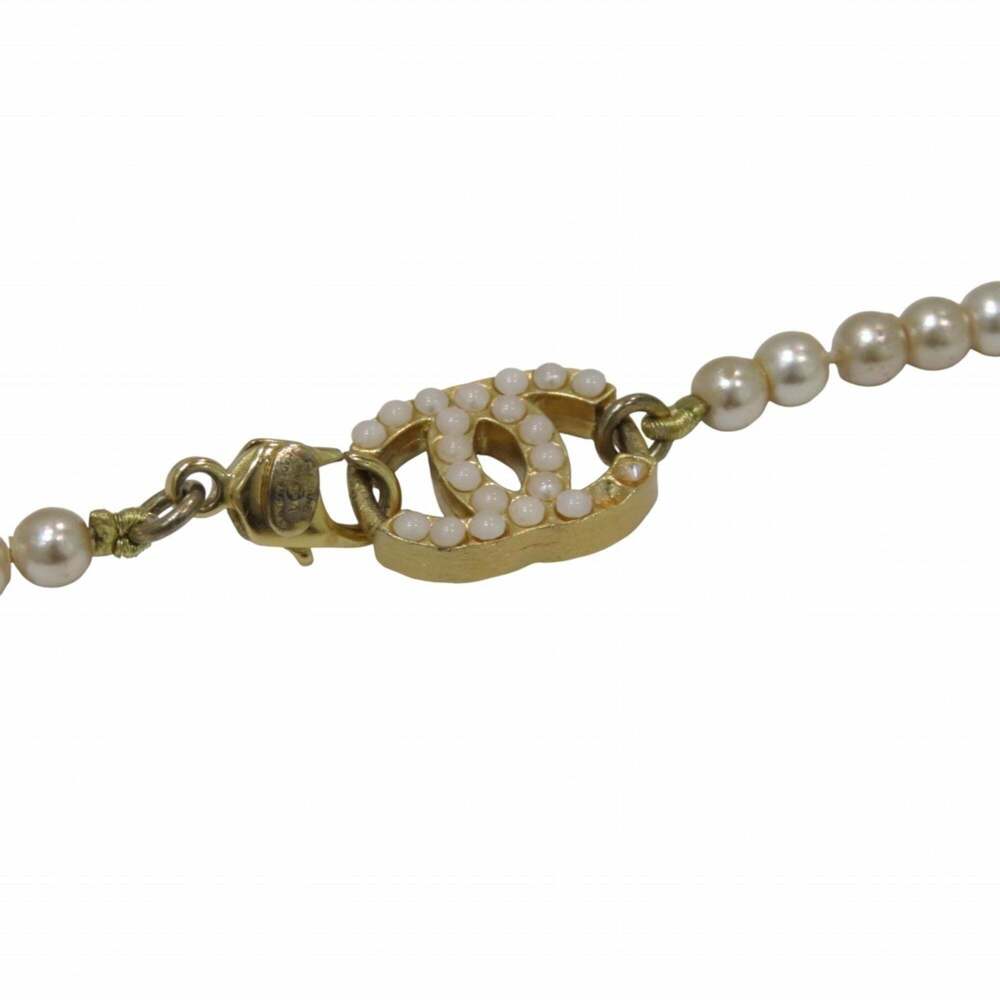 CHANEL Gold Pearl Necklace - Picture 2 of 9